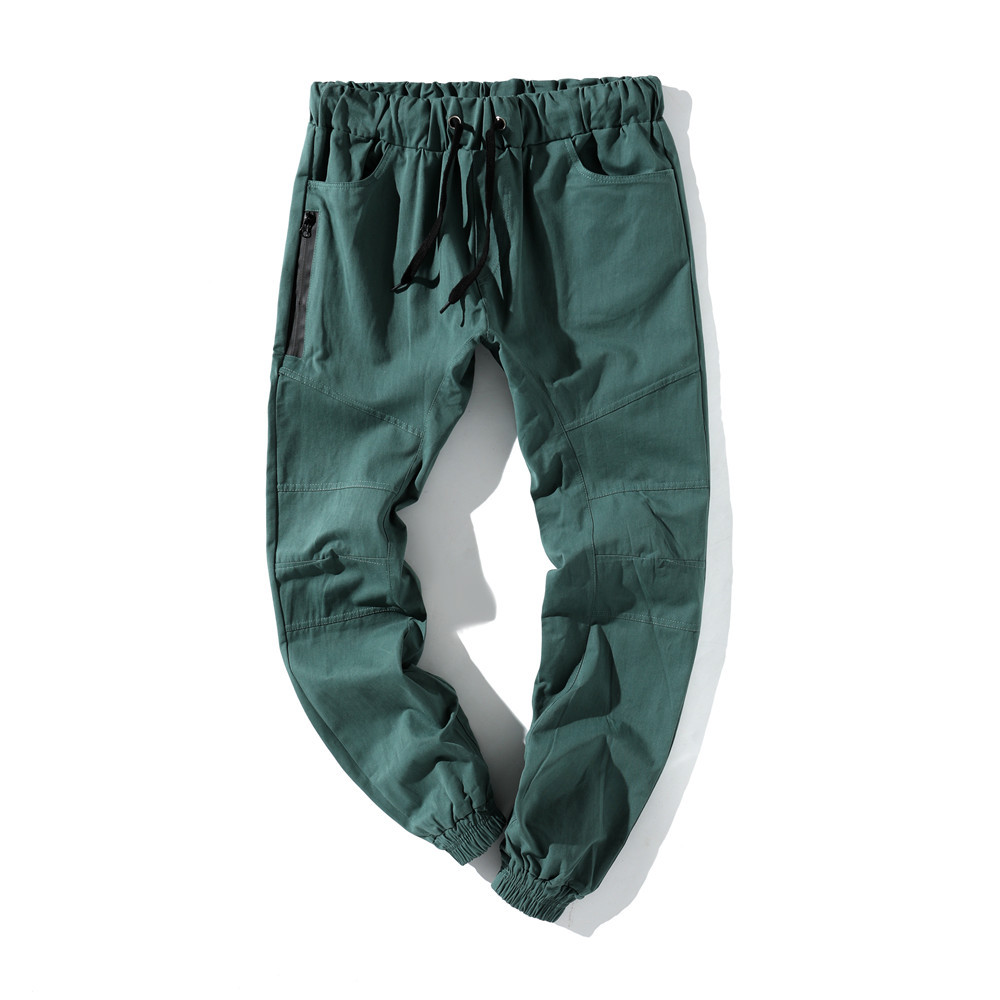Casual Style Multi-Pocket Pants