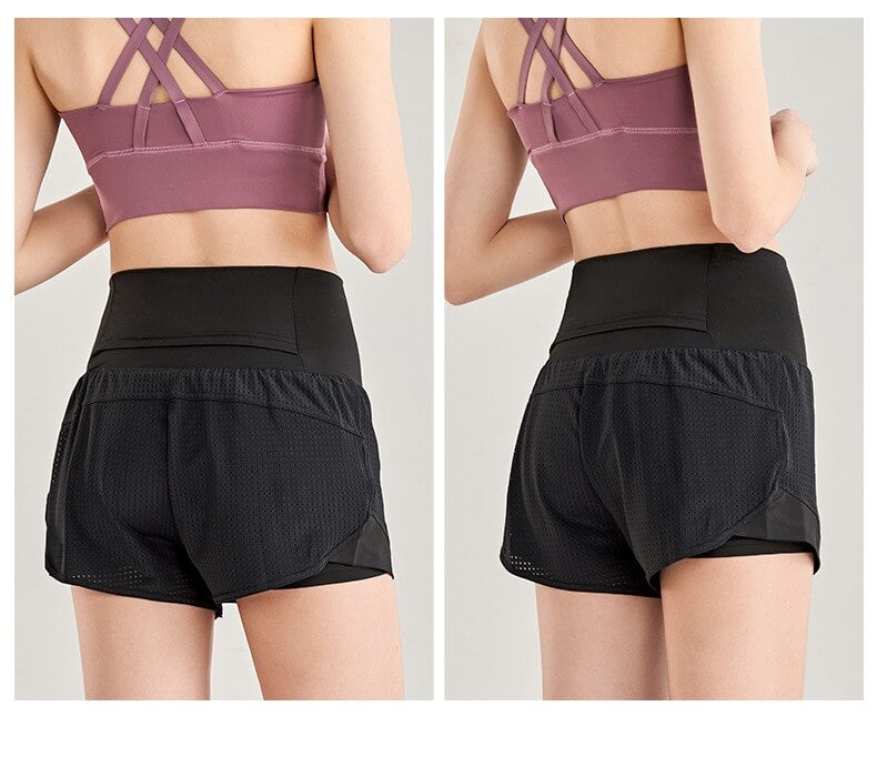 Fake Two Sports Shorts Image 10