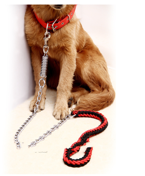 Hand-woven Pet Leash - Black