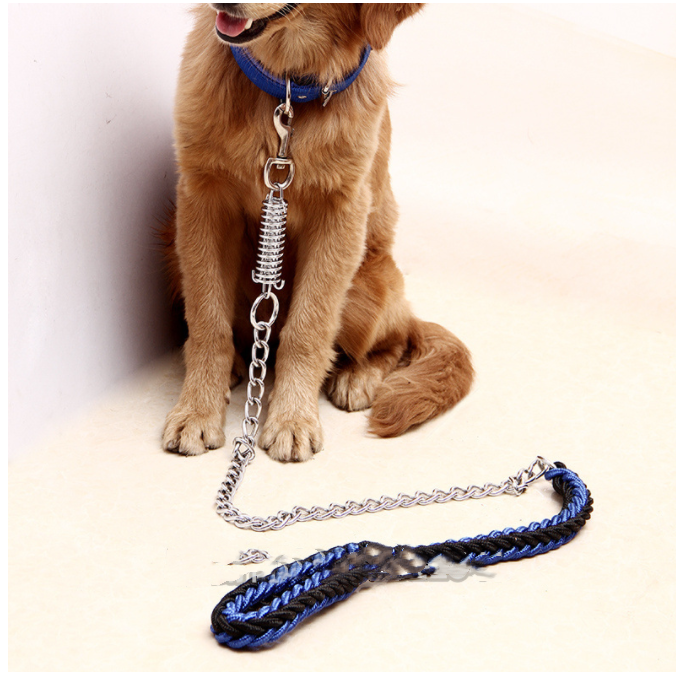 Hand-woven Pet Leash - Green