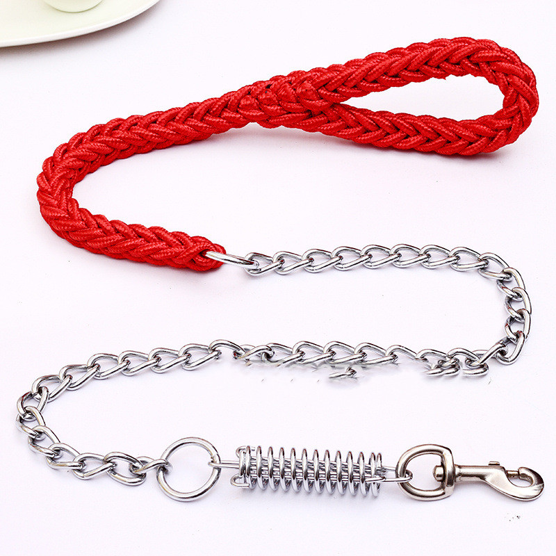 Hand-woven Pet Leash - Green