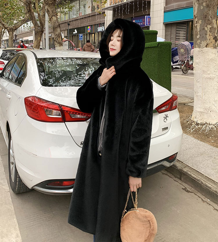Faux Fur Coat Image 2