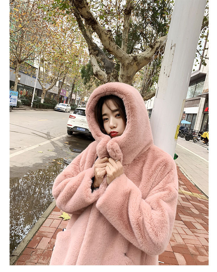 Faux Fur Coat Image 3