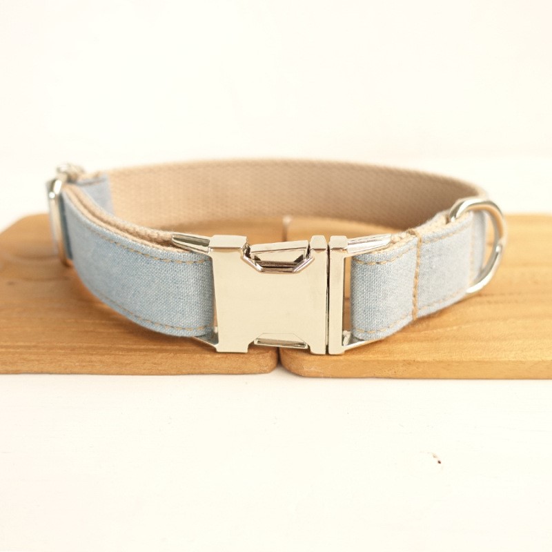 Blue Cowboy Pet Dog Collar