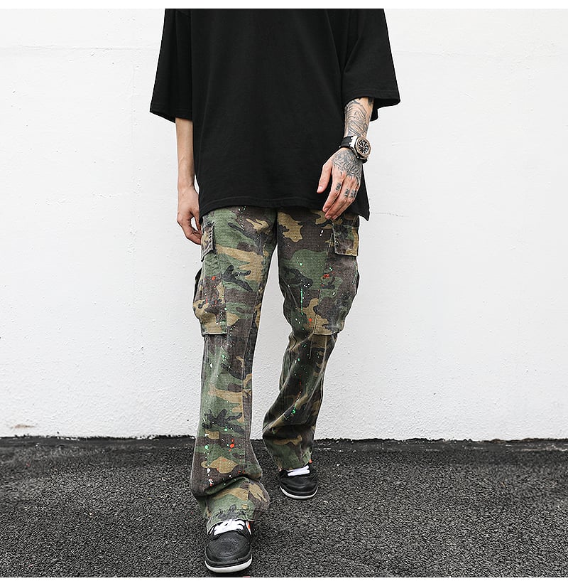 Vintage Splatter Cargos - Image 1