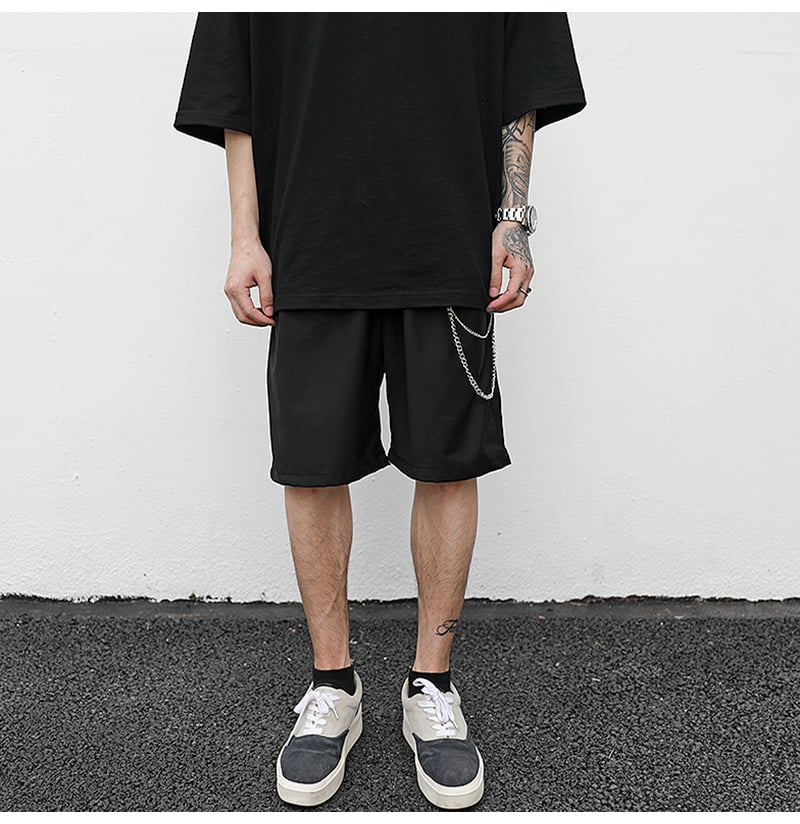 Trouser Chain Suit Shorts Image 4
