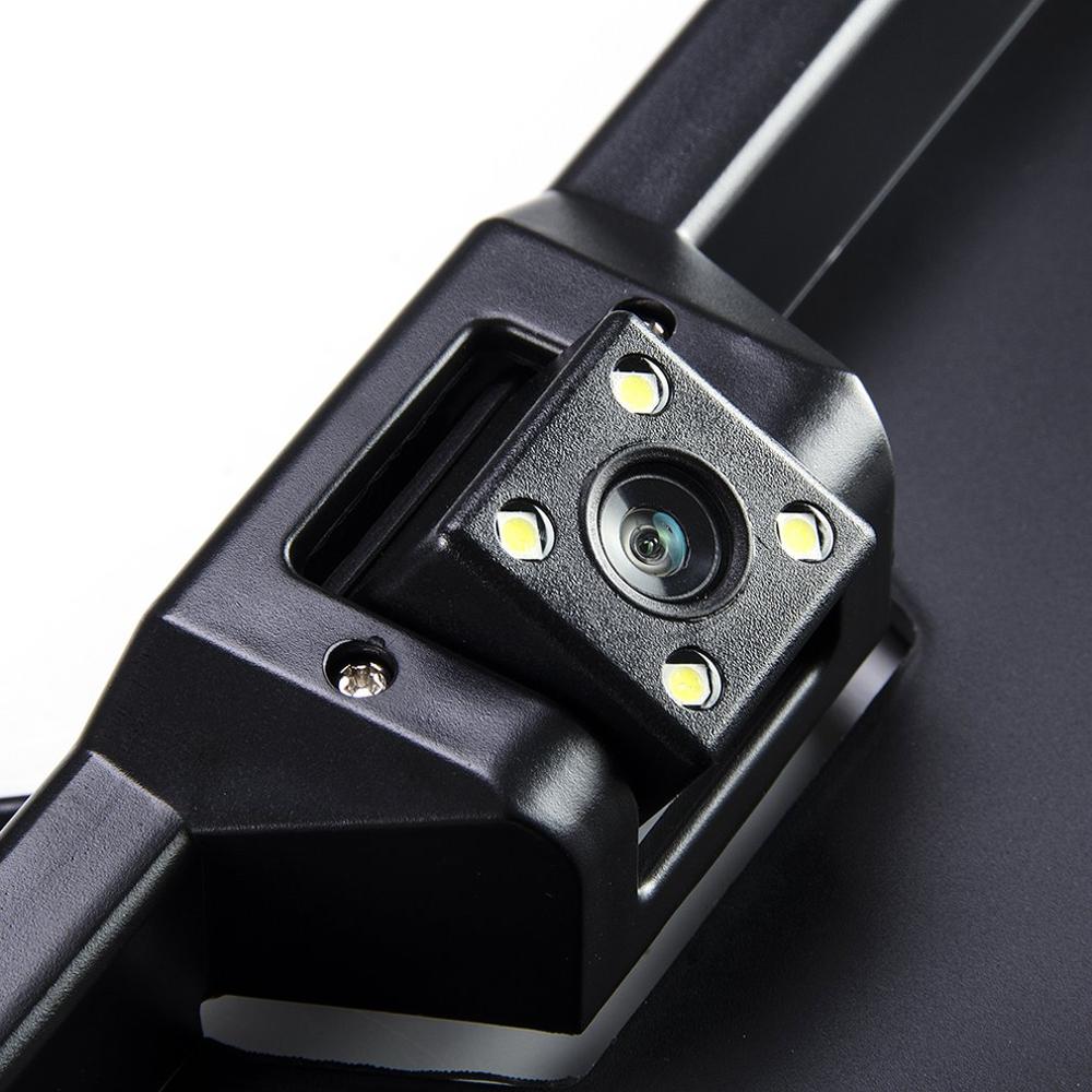 European License Plate Camera Side View