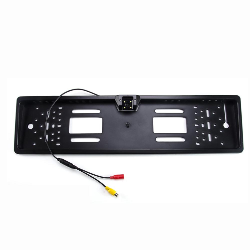 European License Plate Camera Installation