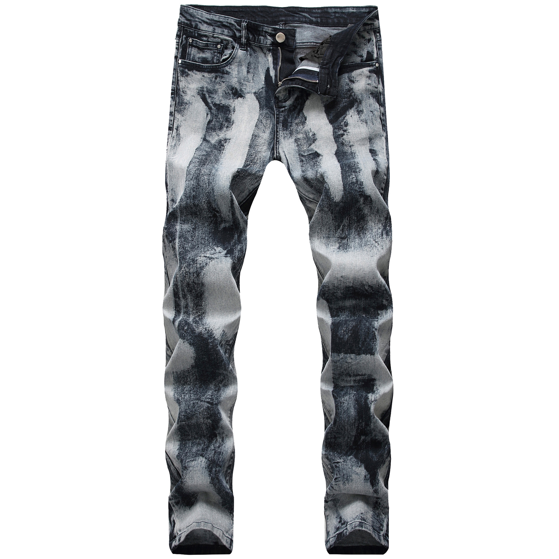 Jeans elásticos ajustados para hombre Imagen 1