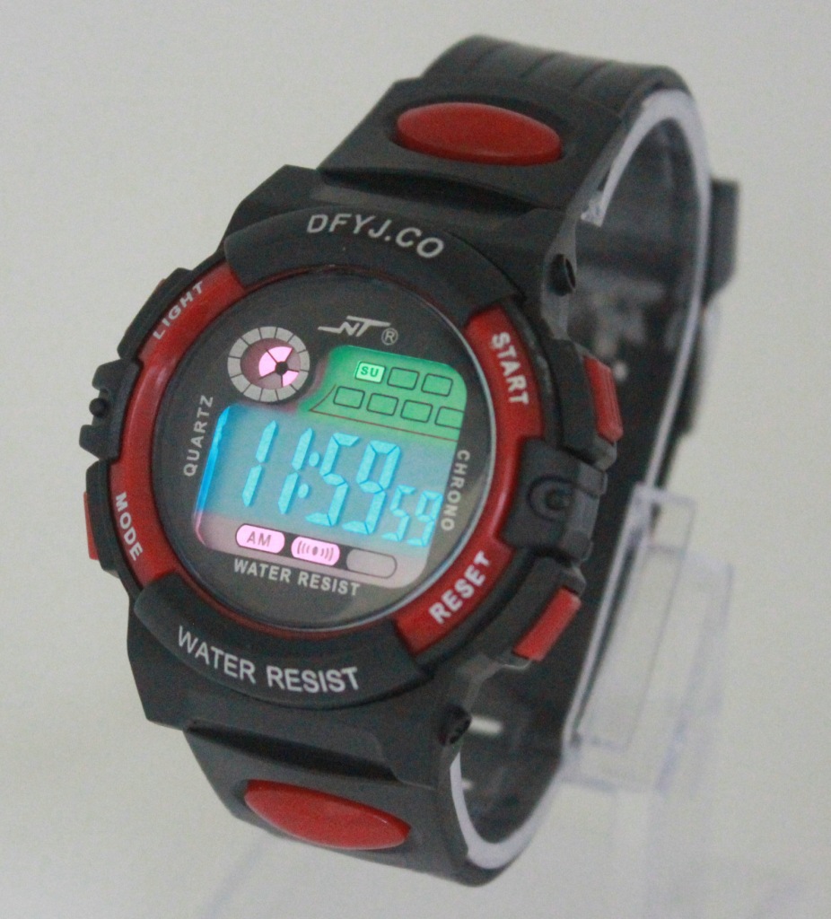 Electronic Student Watch - Red