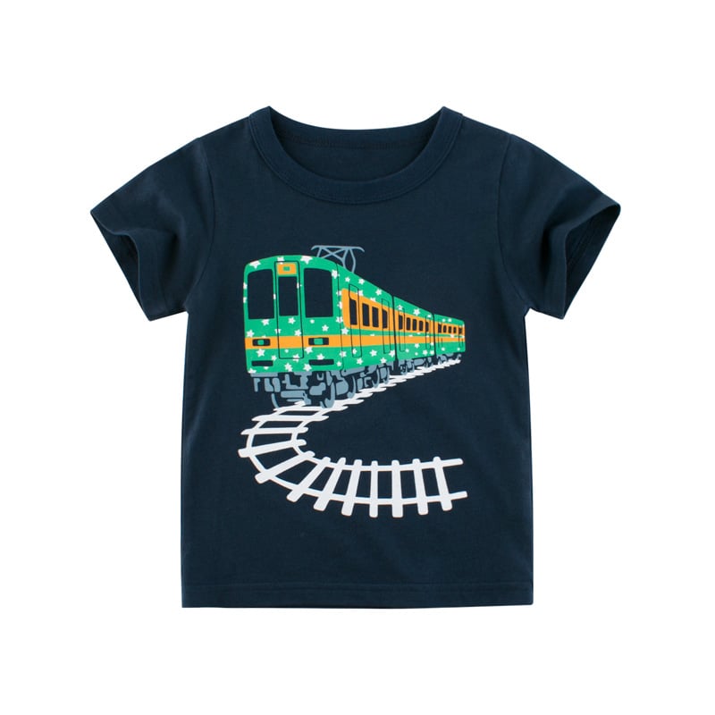 Boys Short Sleeve T-Shirt Blue